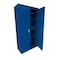 Steel Cabinets Usa Storage Cabinet, 78 in H, 36 in W, Signal Blue, 4 Shelves UA-362478-BL - alternate 1